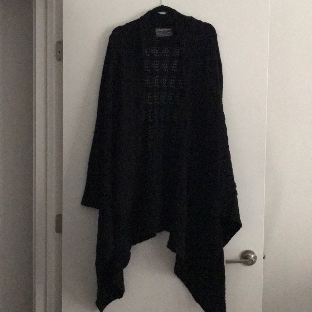 All saints long black cardigan UK size 8-10